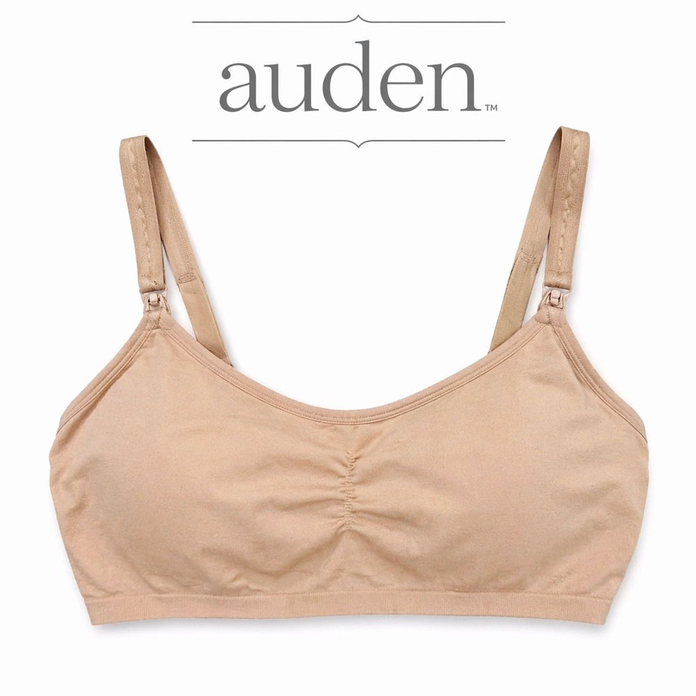 Auden Nursing Bra Nude Seamless Wireless Maternity Bra Size S Comfort Stretch
